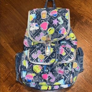 Girls emoji bookbag